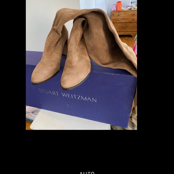 Stuart weitzman over the knee boots Brand new in box highland camel size 7 - Picture 2 of 8